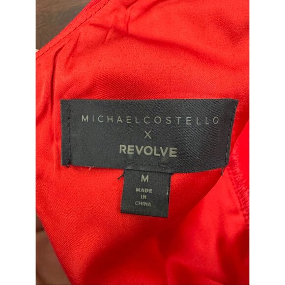 Revolve x Michael Costello Anyssa Top in Red Size Medium - Picture 5 of 8